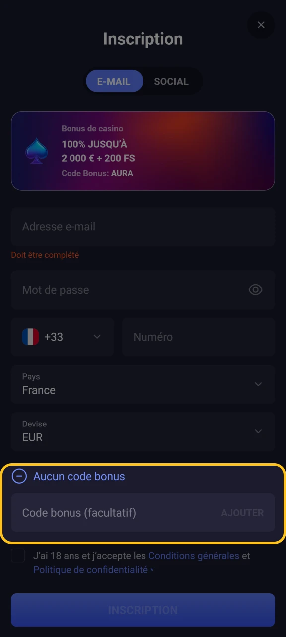 Entrez un code promotionnel pour jouer avec dans Chicken Road.